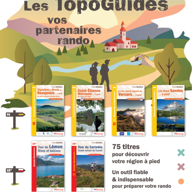 Les Topoguides, vos partenaires randos