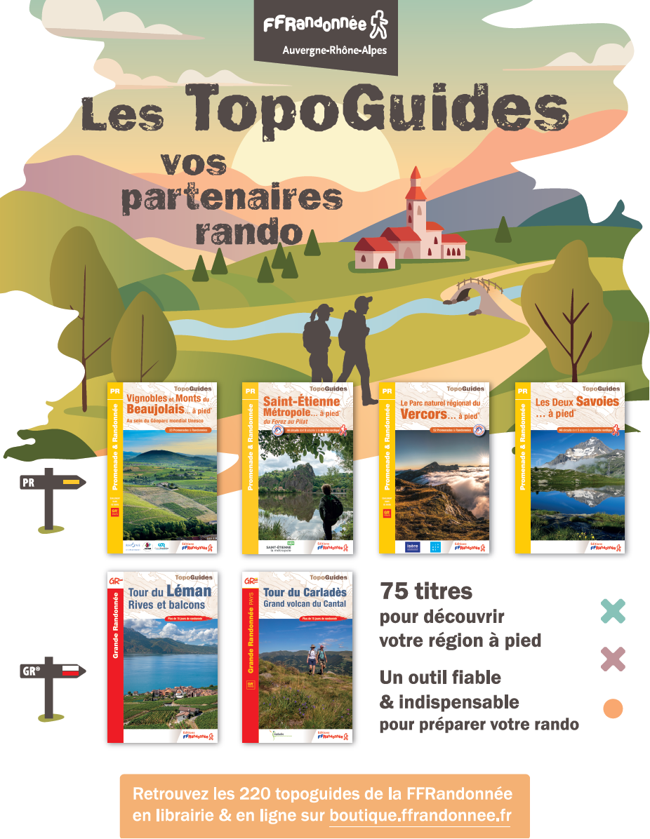 Les Topoguides, vos partenaires randos