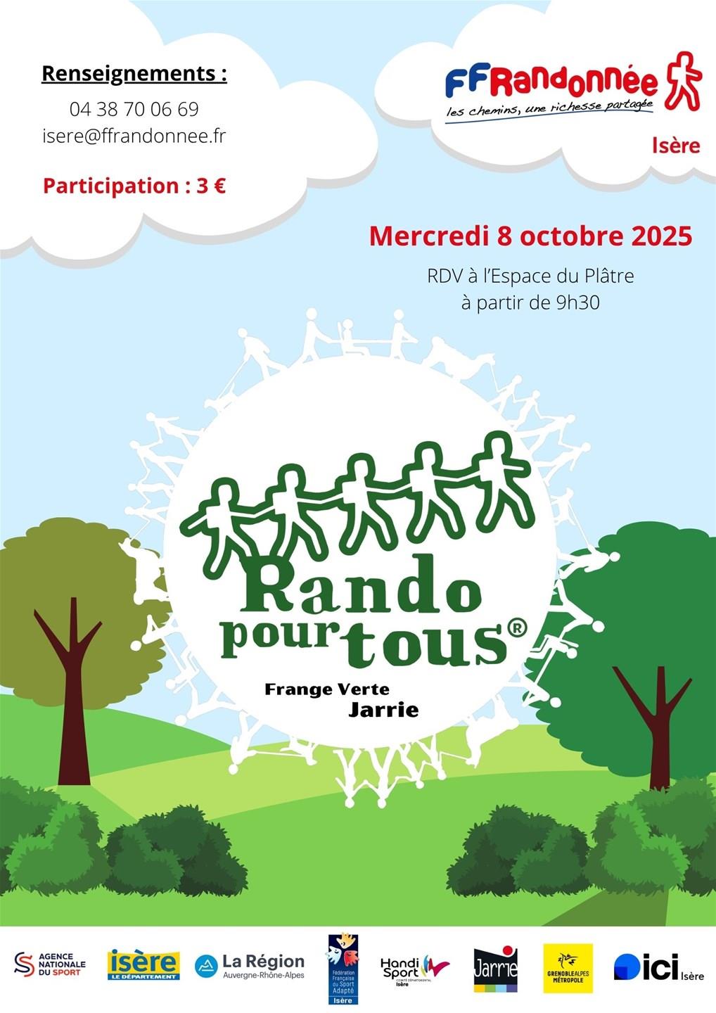 rando pour tous à jarrie en isère