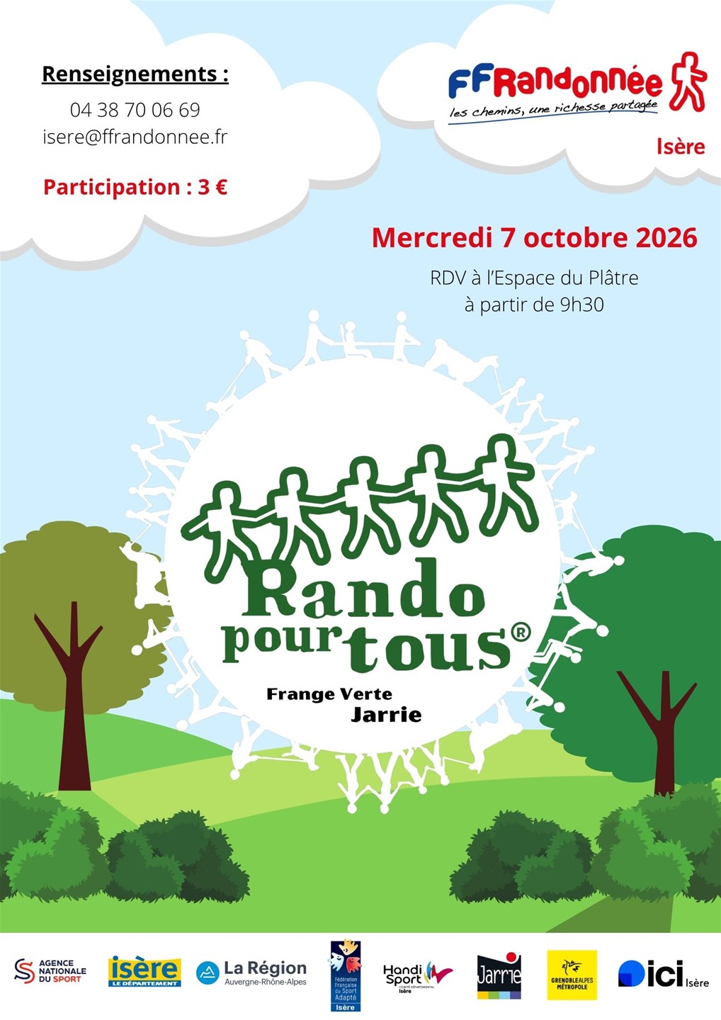 Rando pour tous 2026 à Jarrie en Isère