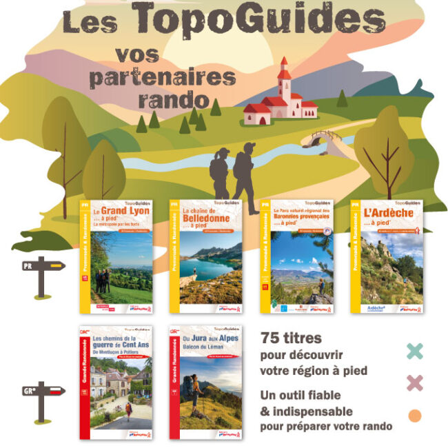 Les Topoguides, vos partenaires randos