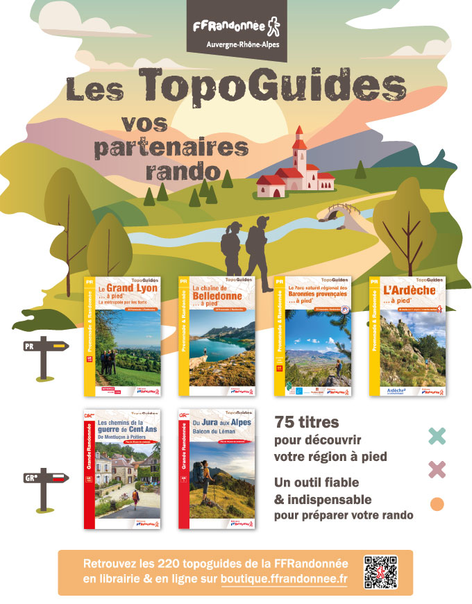 Les Topoguides, vos partenaires randos