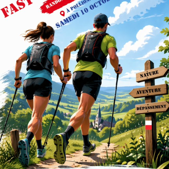Samedi 10 octobre 2026 : Open Fast Hiking à Pollionnay dans le Rhône