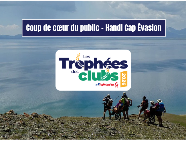 Handi Cap évasion, lauréat du vote Coup de cœur du public.