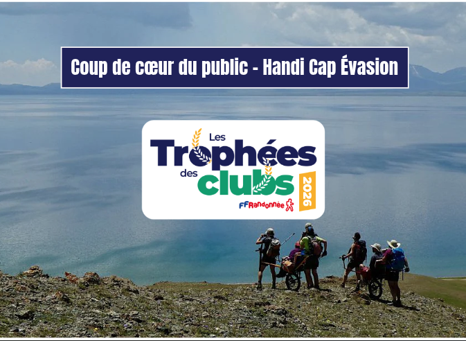 Handi Cap évasion, lauréat du vote Coup de cœur du public.